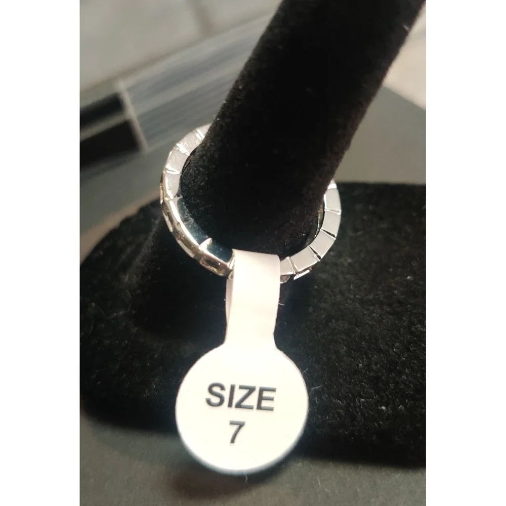 Unbranded moissanite eternity